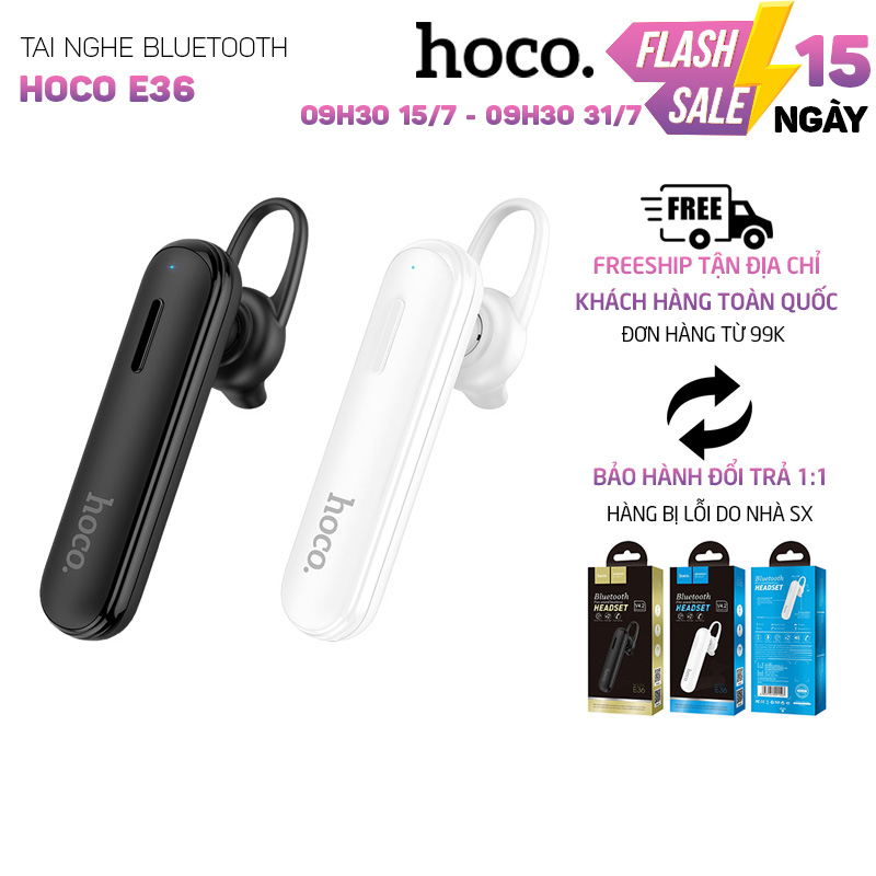 Tai nghe bluetooth hoco e36 v4.2