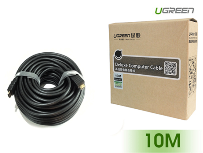 Cáp HDMI 10M cao cấp hỗ trợ Ethernet 4K 2K Ugreen 10110