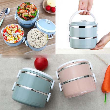 Cặp lồng 2 tầng lúa mạch an toàn