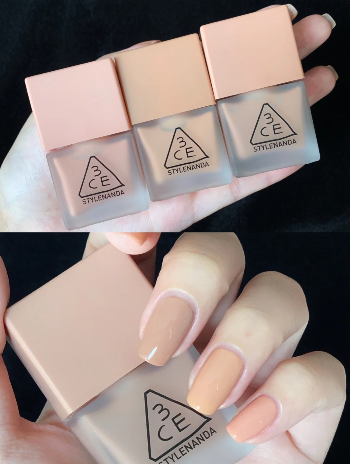 Sơn Móng Tay 3ce Nail Lacquer [Nu01- Nu02- PE06- CR01- PK24]