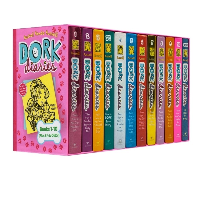 Dork Diaries - Sách nhập khẩu -  12 cuốn