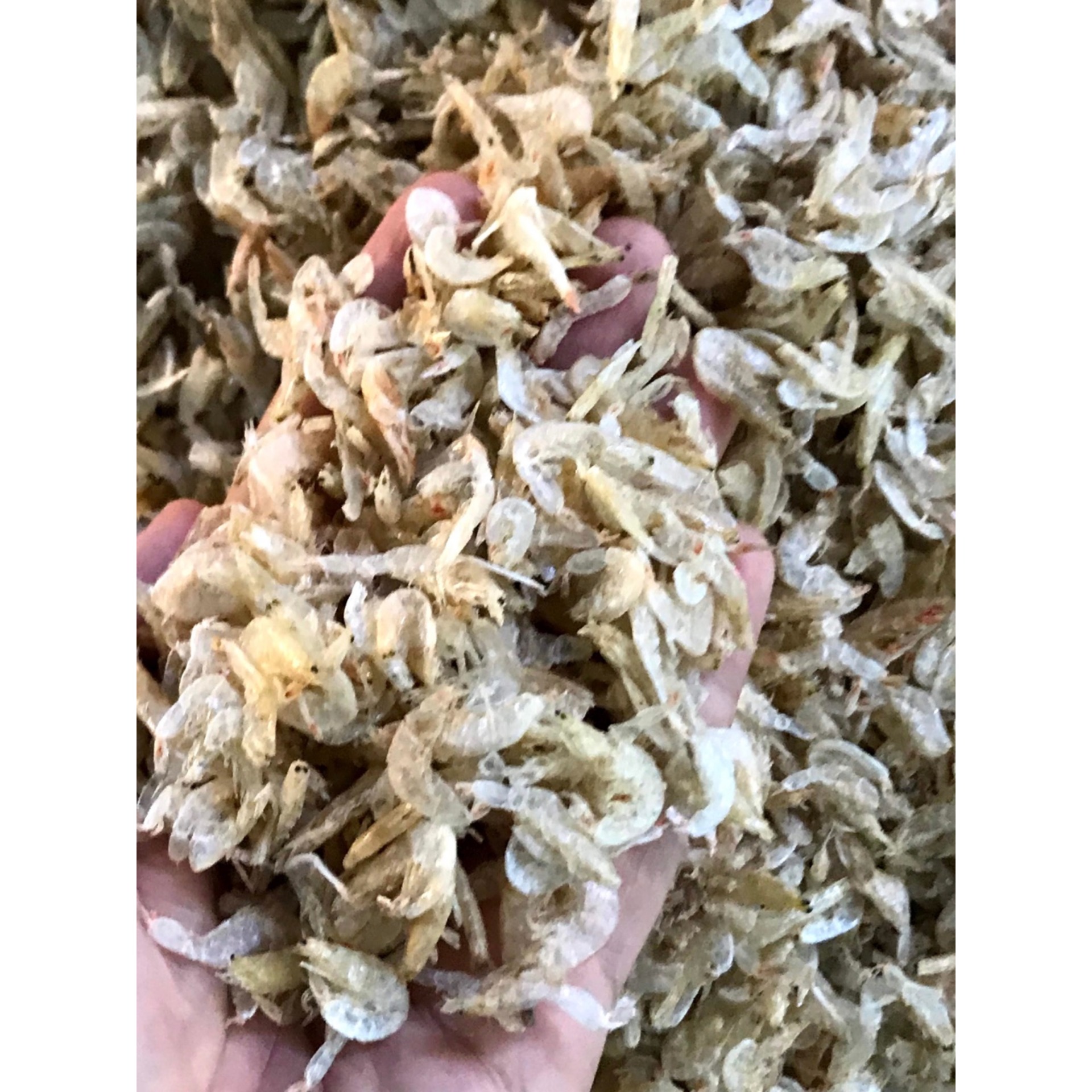 Tép khô không tẩm màu 200gr