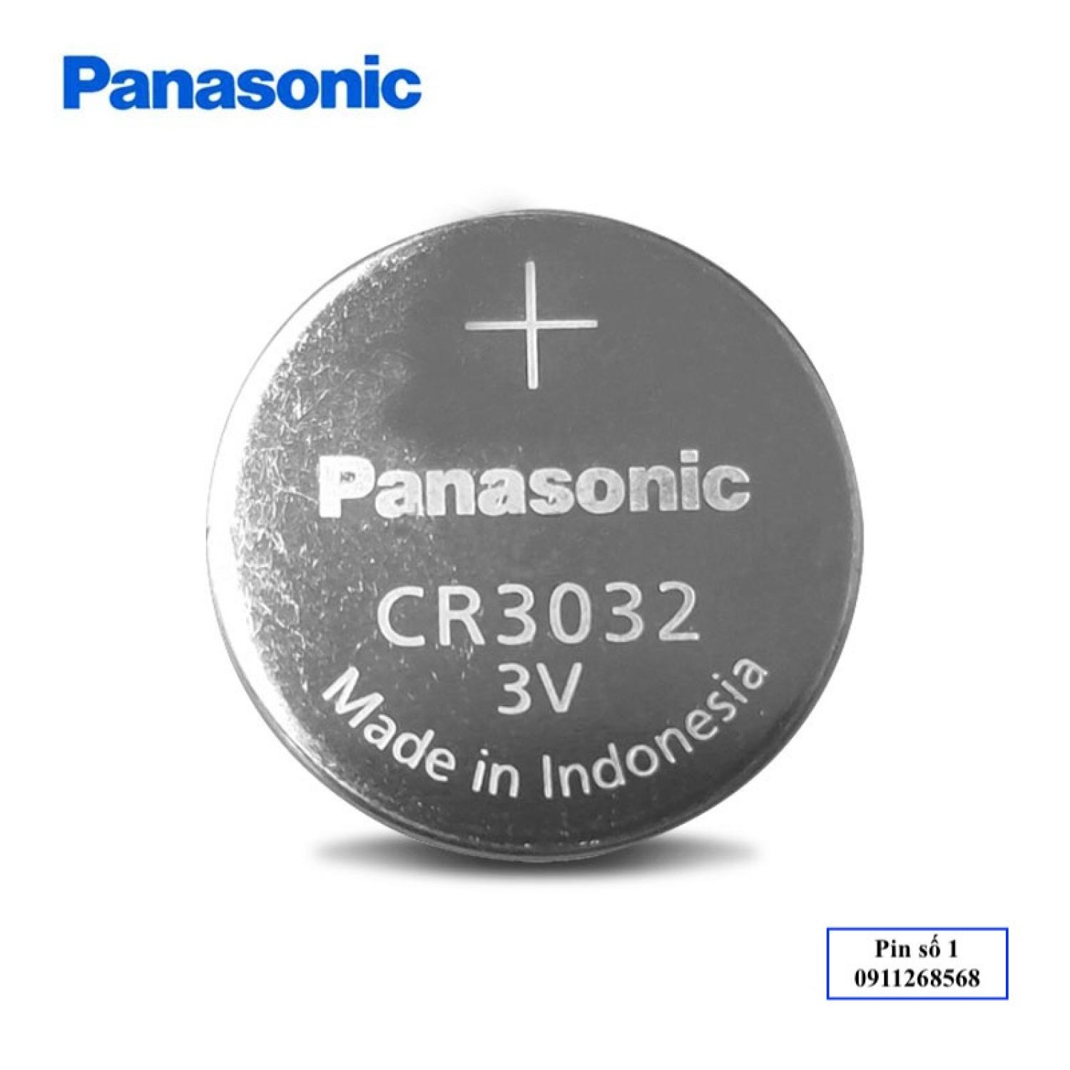 1 viên pin 3v lithium cr3032 panasonic