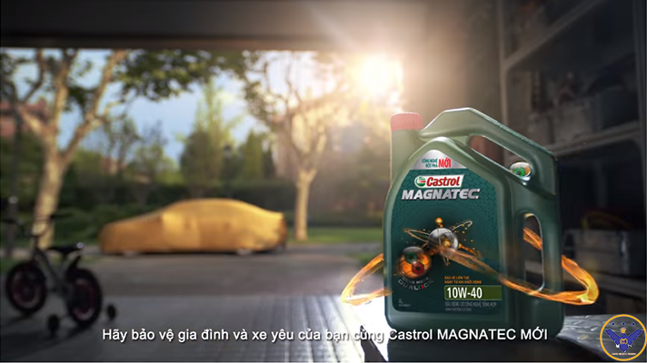 Dầu nhớt xe ô tô cao cấp Castrol GTX 20W-50 can 4L