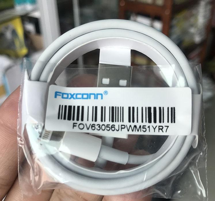 Cáp Sạc Foxconn Cao Cấp Dành Cho iPhone 5, 6, 7, 8, X và IPad