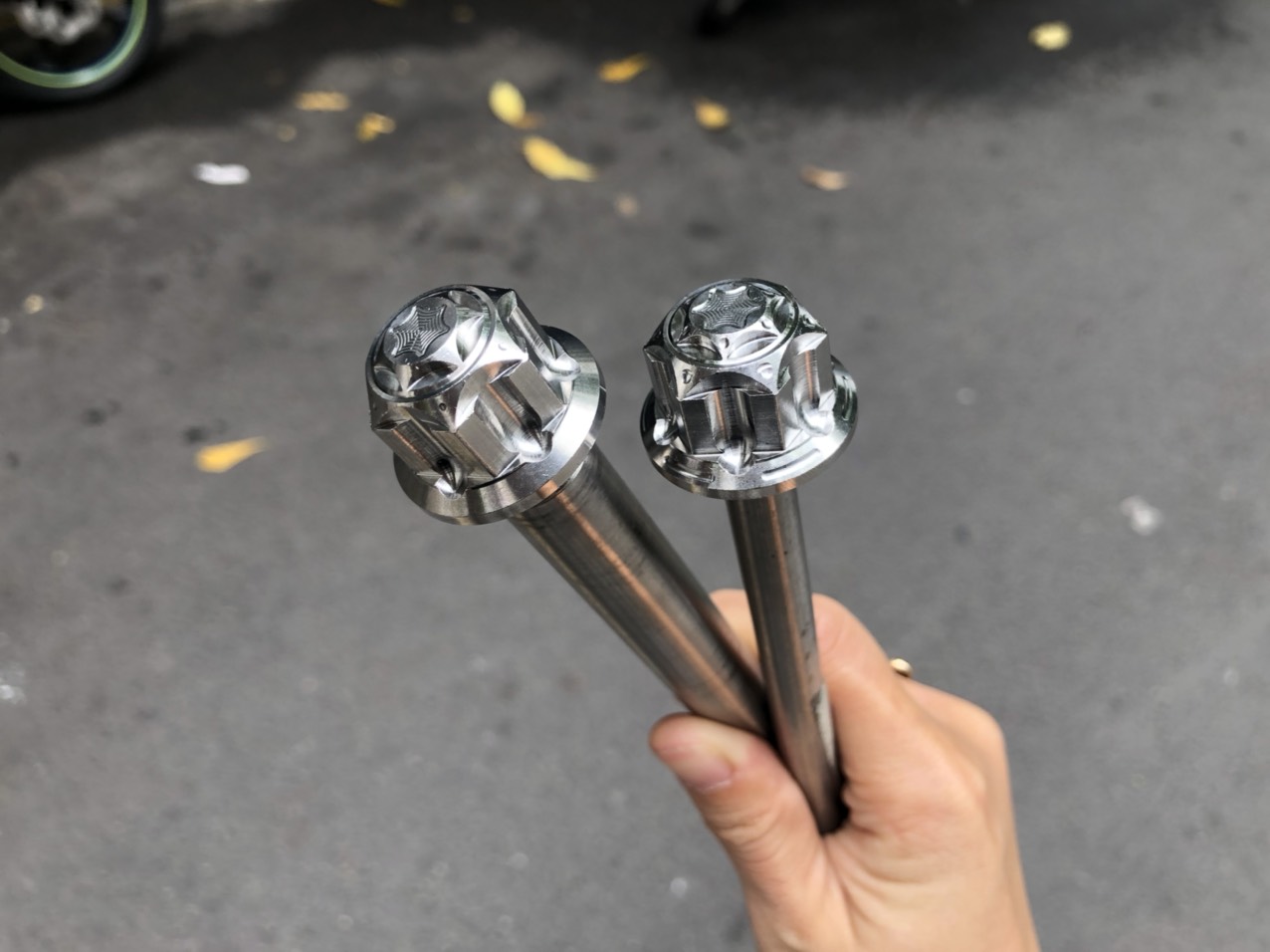 [HCM]CẶP CỐT + TÁN TRƯỚC SAU INOX CHO EX150