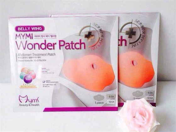 Bộ 15 Miếng Dán Tan Mỡ Bụng Mymi Wonder Patch Hàn Quốc