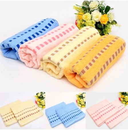 [HCM]Set 5 Khăn Tắm Cho Bé Phong Phú 60x120cm - Mix Nhiều Màu