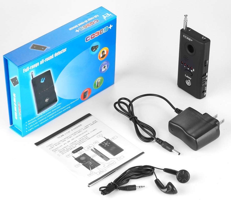 Thiết bị phát hiện Camera và Máy nghe lén CC308+