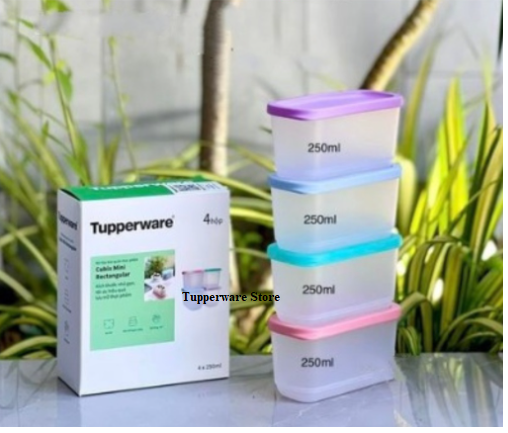 Hộp bảo quản thực phẩm Tupperware Cubix Mini Rectangular 250ml