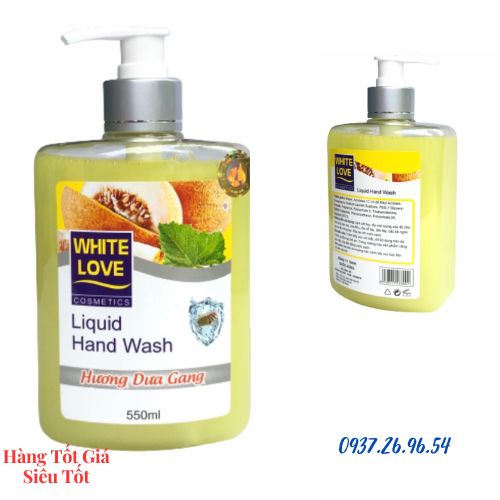 Nước rửa tay cao cấp White Love 550ml