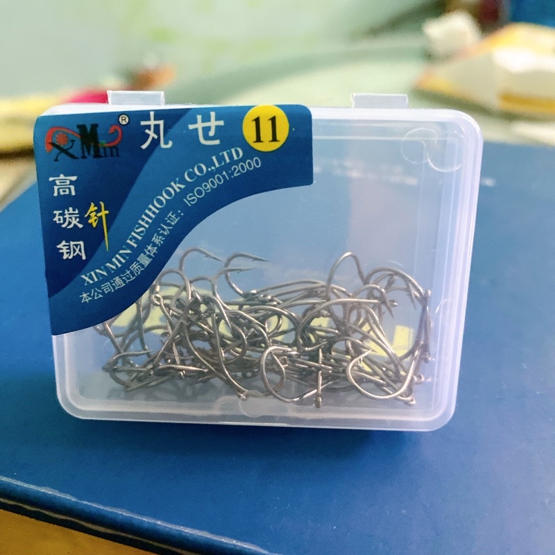 Hộp lưỡi Câu đơn XIN MIN Xanh