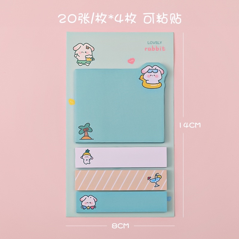 Giấy note giấy đánh dấu trang cute dễ thương