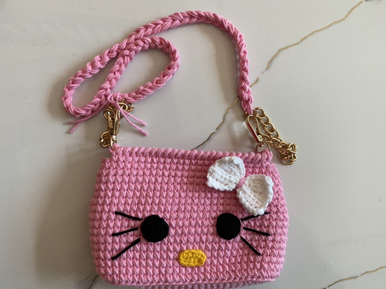 Túi len handmade cho bé