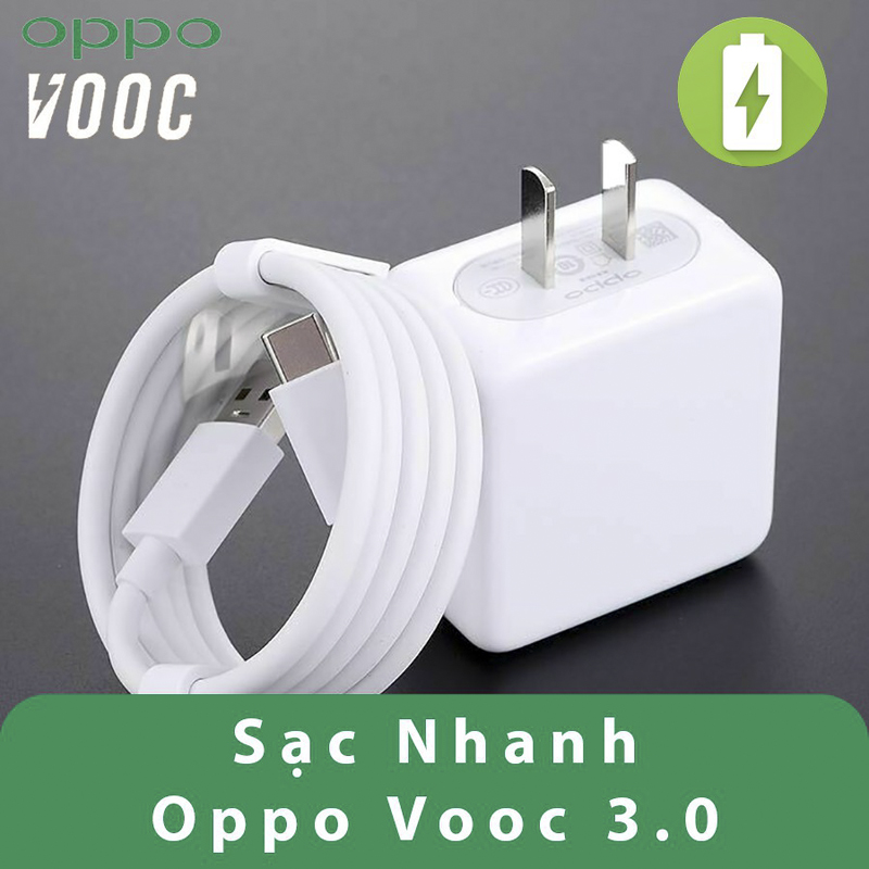 Bộ sạc VOOC OPPO Chân sạc Type-C (R15)