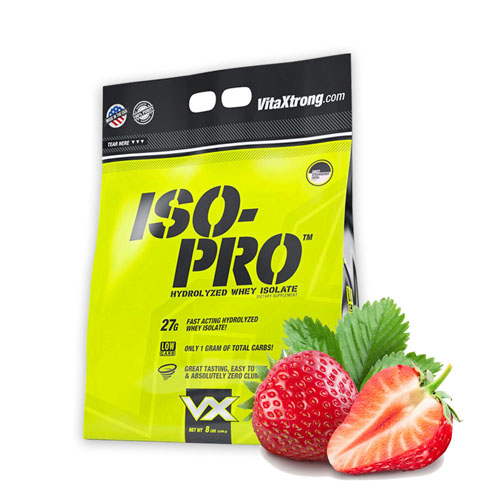 Iso Pro Whey Hydrolyzed VITAXTRONG 8lbs - Sữa tăng cơ 100% Whey thủy phân IsoPro VX