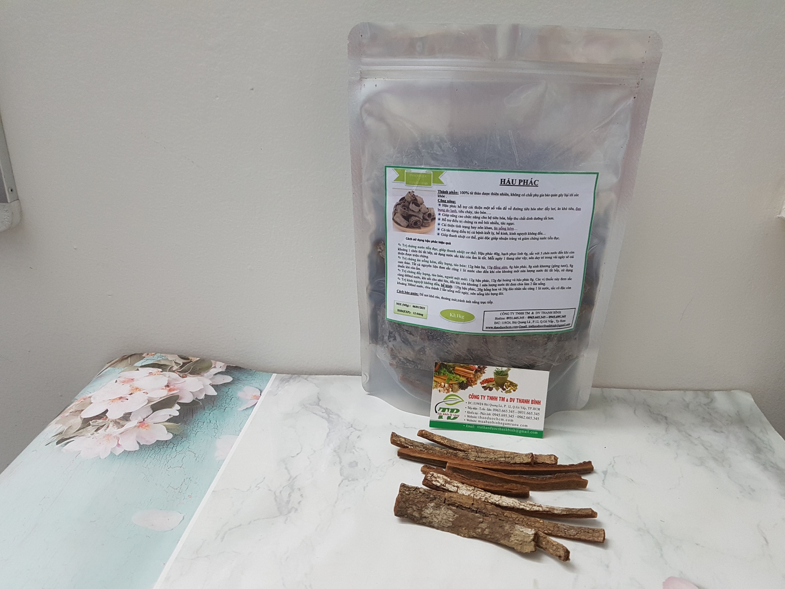Hậu Phác 500G - Hàng Công Ty Loại 1