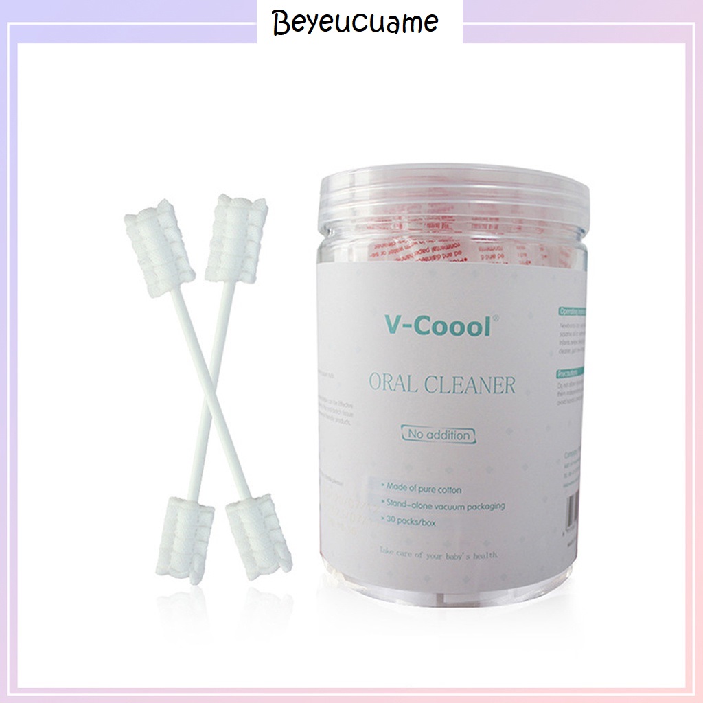Hộp 30 Que rơ lưỡi V-cool (MẪU 1 ĐẦU)