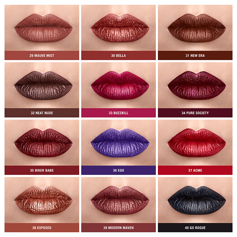 Son NYX Liquid Suede Metallic Matte Mauve Mist