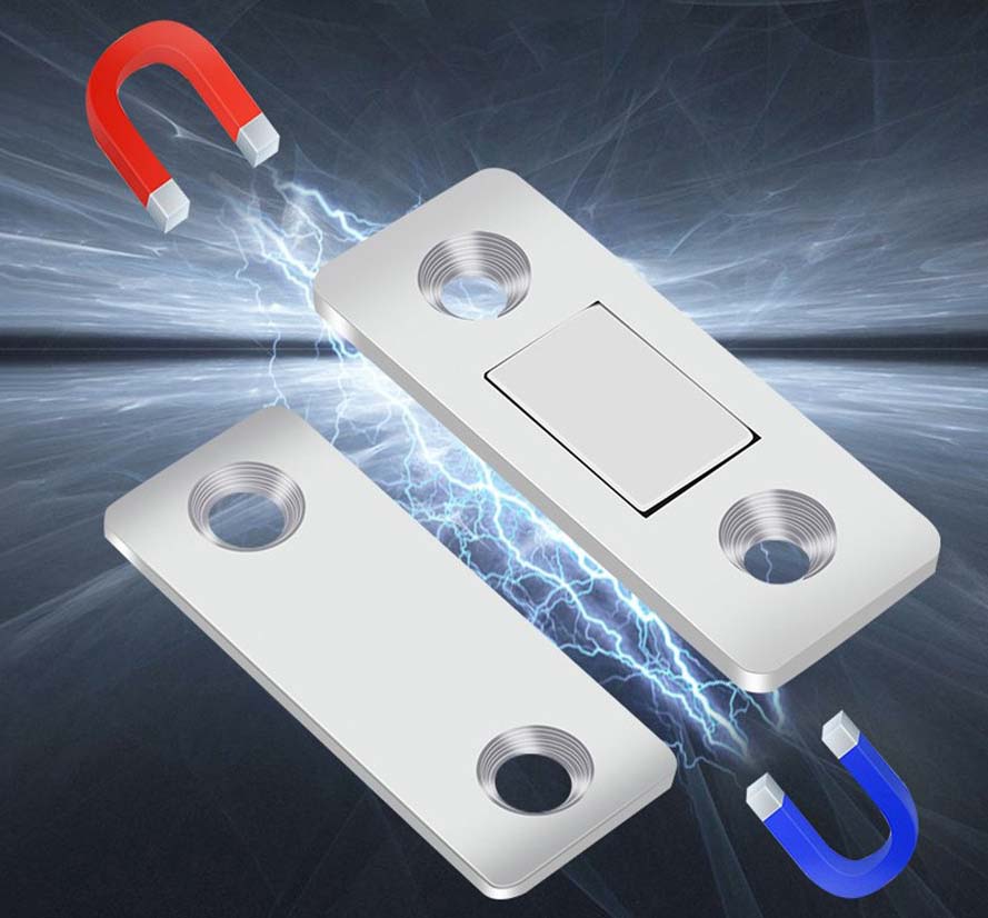 Bộ Nam Châm Đóng Chốt Cửa Tự Động