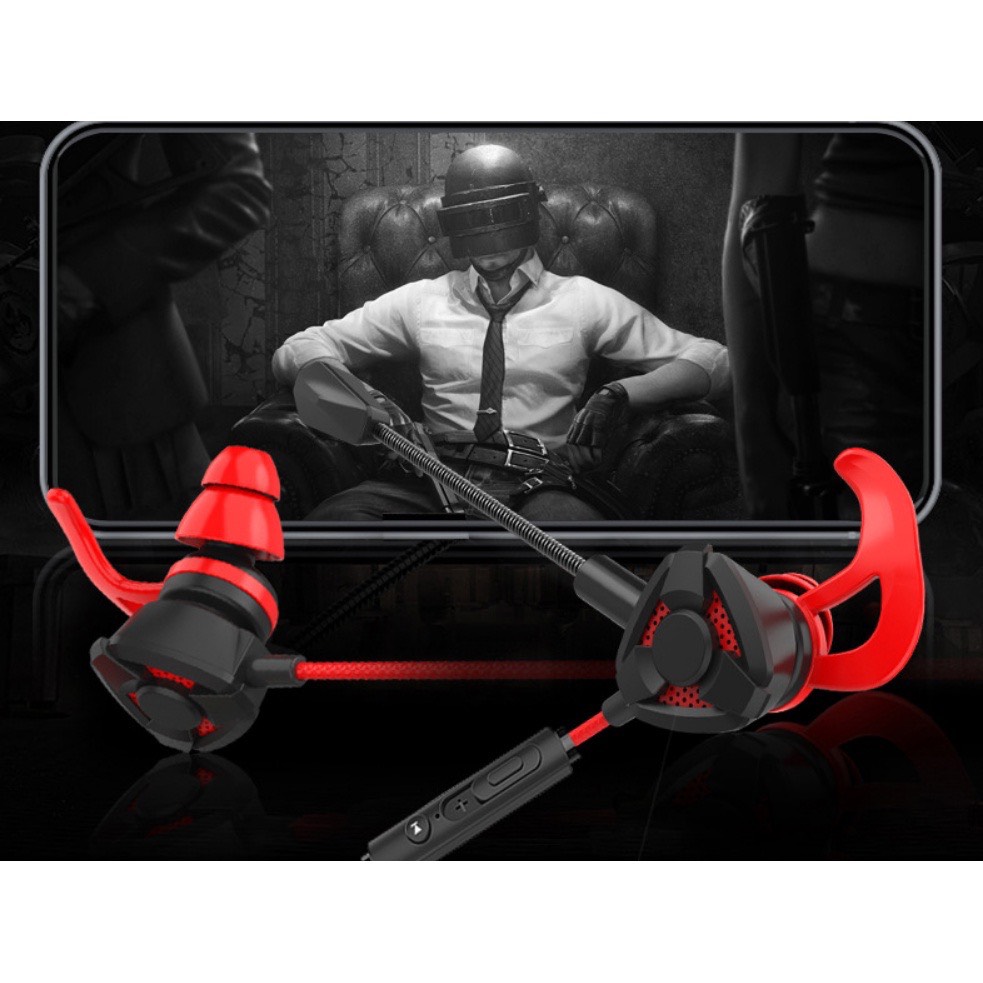 Tai nghe Dây gaming có mic Xoay 360 Độ cho điện thoại G9 PRO tai nghe chơi game PUBG mobile / FF / ROS /Bass căng