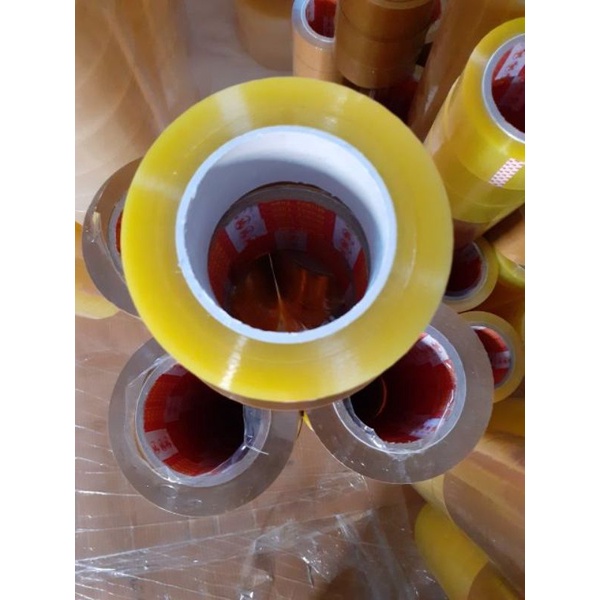 Băng dính lõi siêu mỏng 0,4kg/cuộn, lõi 2.4mm, băng dính đóng hàng, dán thùng carton siêu dai - Bách Hóa Việt Hường