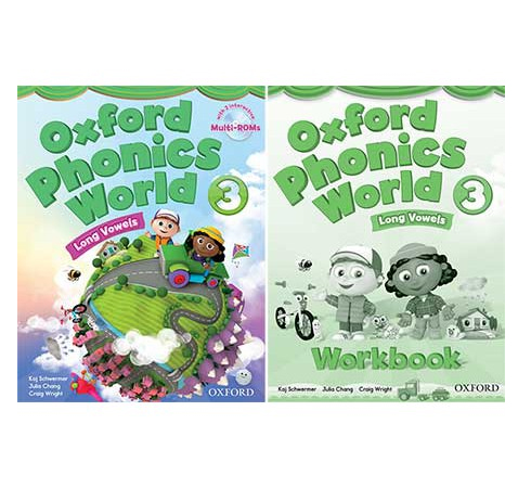 Oxford Phonics World 3 (Bộ 2 cuốn) Tặng kèm file nghe
