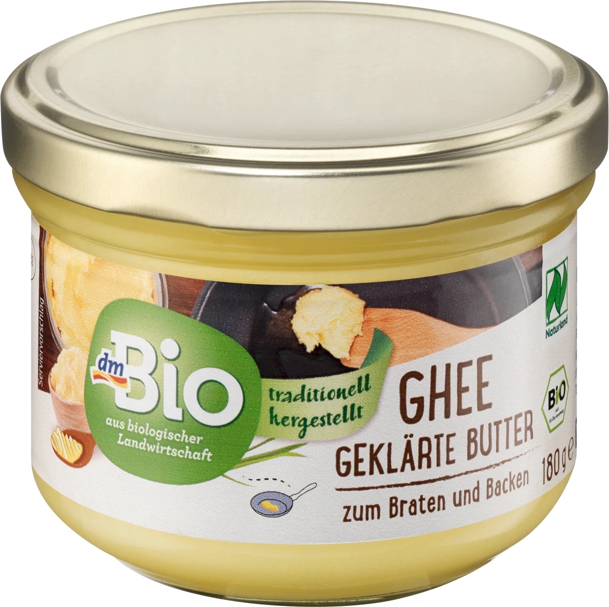 Bơ ghee hữu cơ đức - 180gr