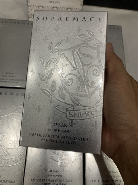 [HCM]Nước hoa nam Afnan Supremacy Silver edp 100ml full seal
