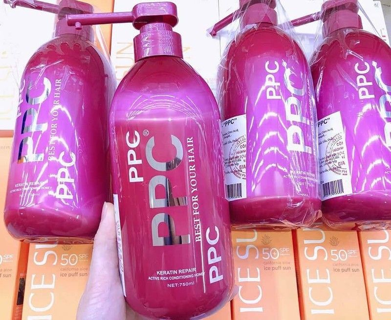 Dầu Hấp Xả Tóc PPC Keratin  phục hồi
