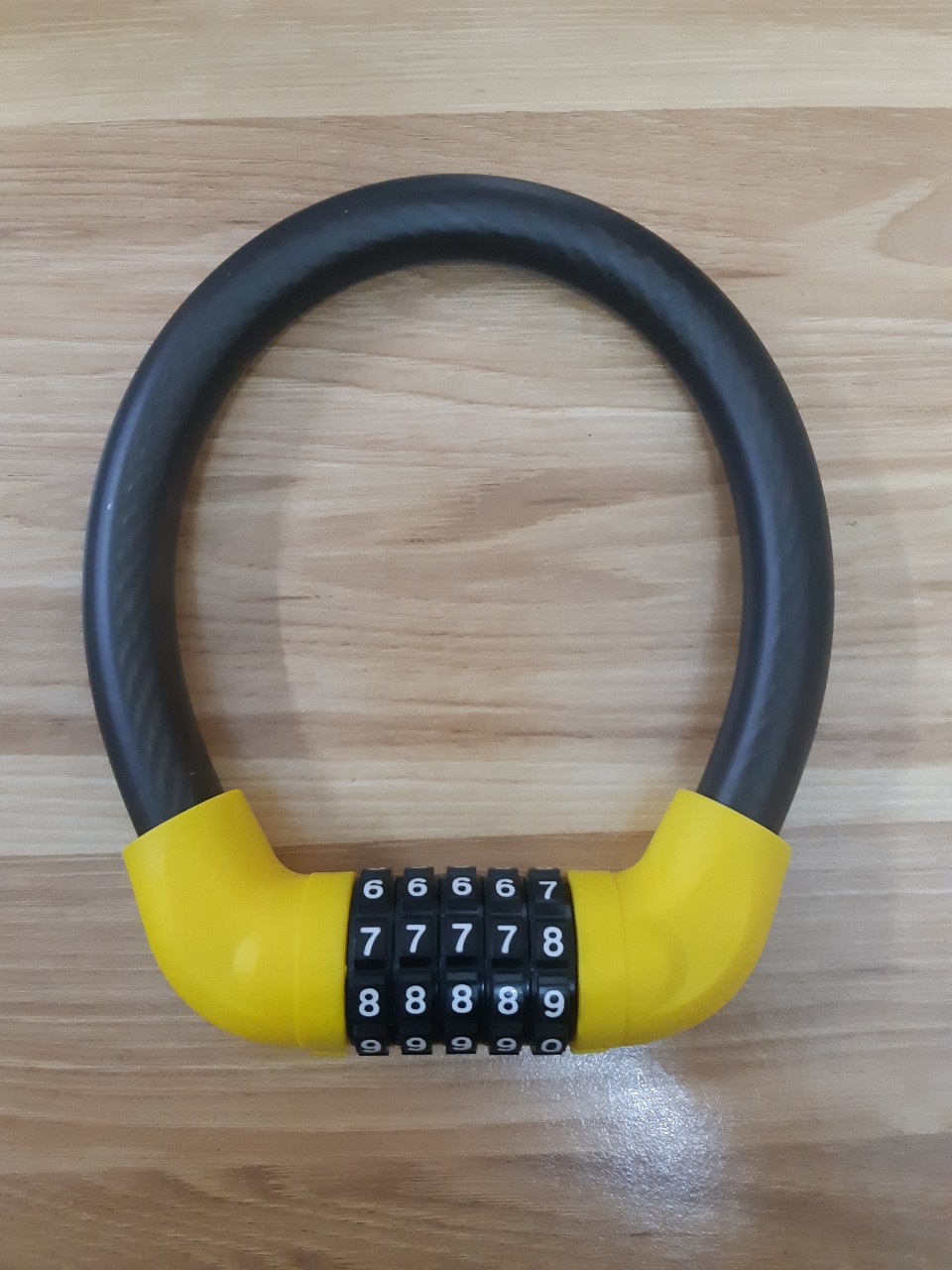 Khóa 5 số chống trộm xe đạp, xe máy cực chắc chắn
