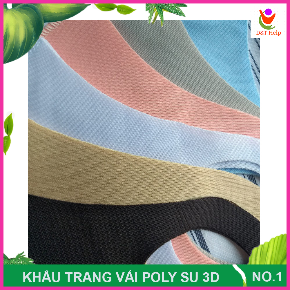 Khẩu trang vải POLY SU chống khói bụi