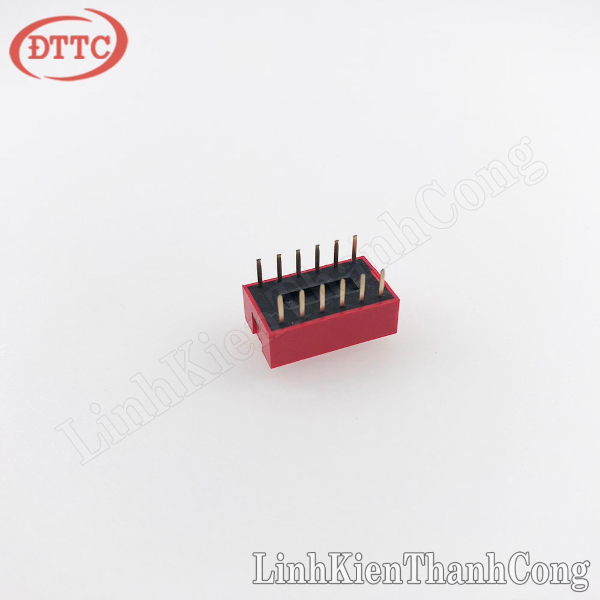 Công Tắc Bit 6P (6 Số) Màu Đỏ
