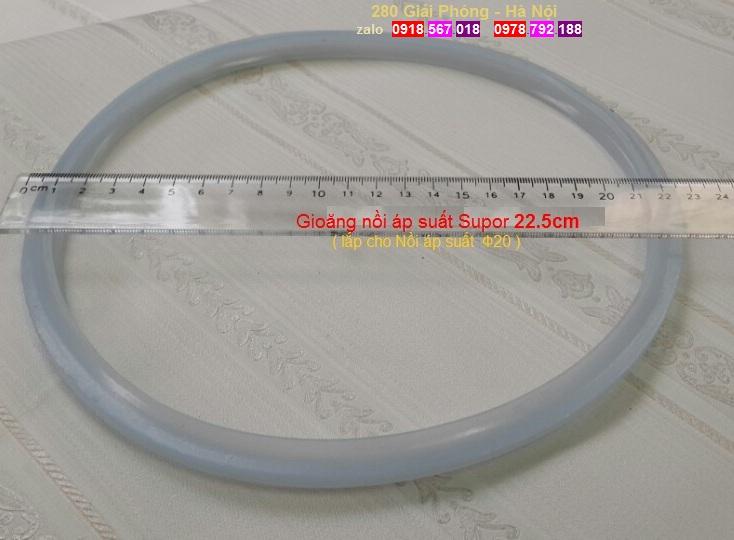 Gioăng cao su nồi áp suất các cỡ, gioăng nồi supor 1 tay cầm dài