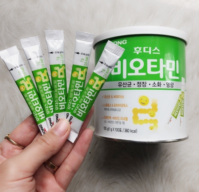 Men vi sinh ILDong Hàn Quốc 100 gói 100g