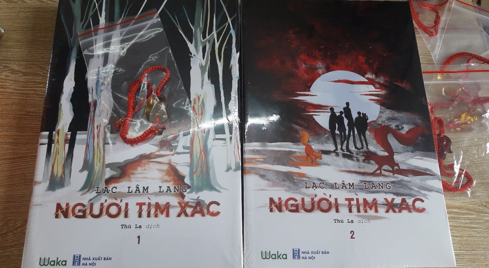 Sách - combo người tìm xác tập 1, 2 - lạc lâm lang
