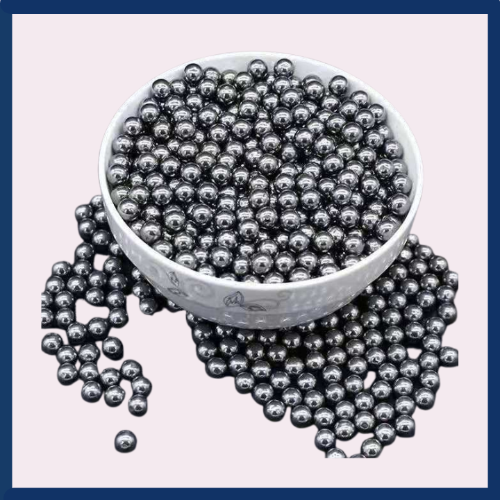 1kg bi bằng sắt 6.35mm, bi đẹp sáng bóng, không lo rỉ sét