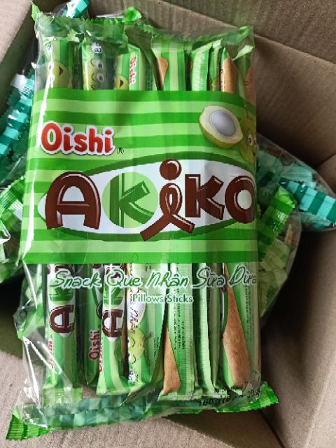 gói snack Oshi que Akiko đủ vị