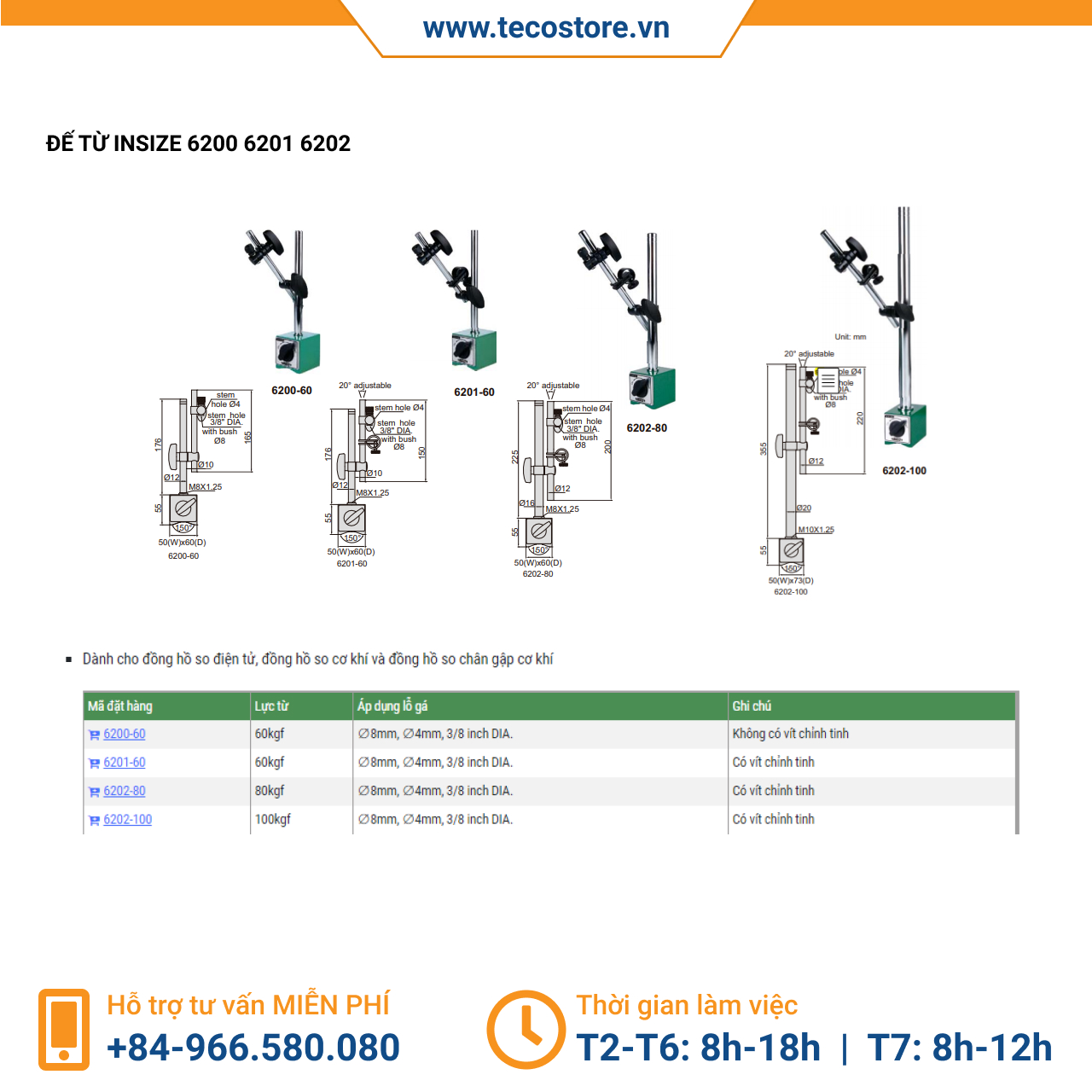 Đế từ Insize - standard [Chính hãng] [Bảo hành 12 tháng] [Có sẵn]
