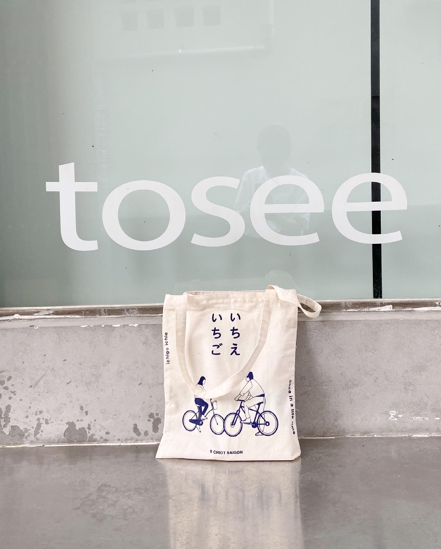 Túi tote canvas mẫu ICHIGO ICHIE