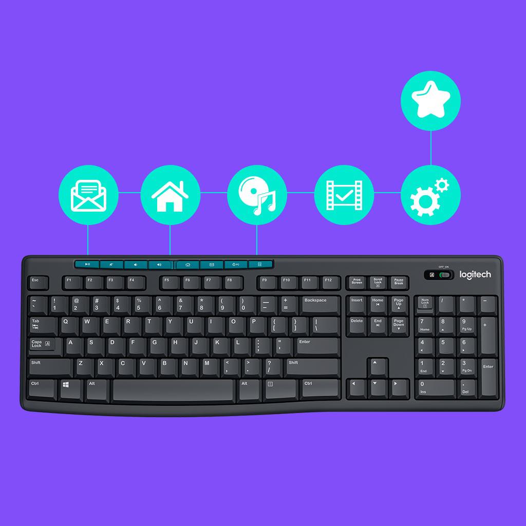 Bàn phím & chuột Logitech MK275