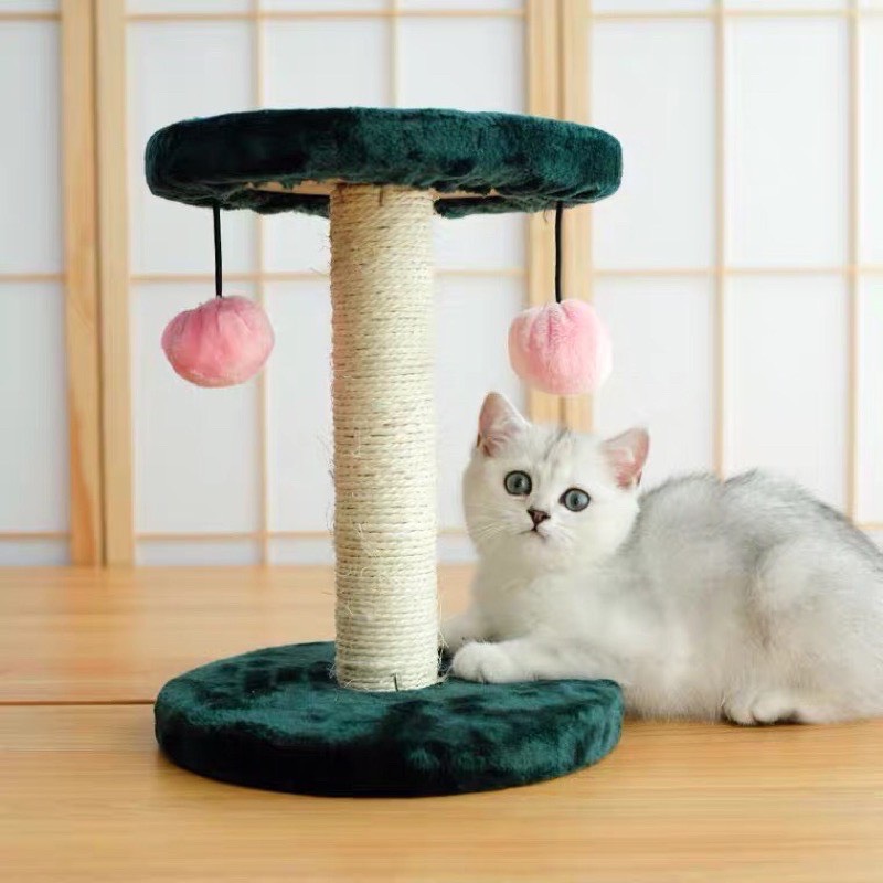 Nhà cây cattree cào móng dành cho mèo cao cấp
