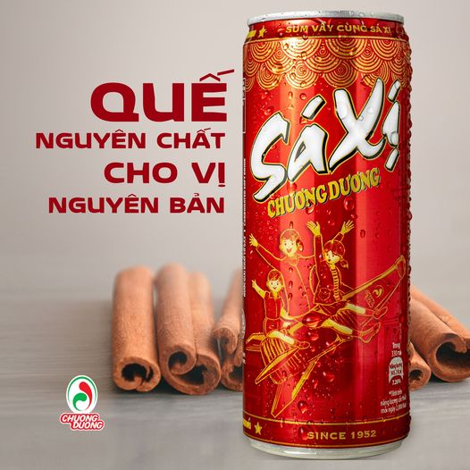 [LON LẺ] Nước ngọt Xá Xị Chương Dương 330ml