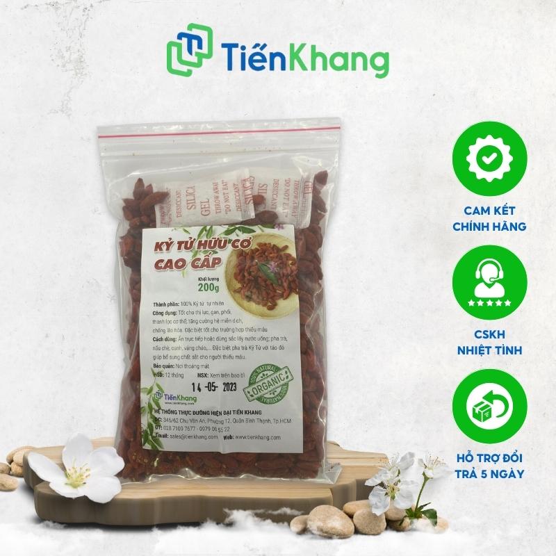 Kỷ Tử Hữu Cơ Cao Cấp - Bịch (200gram)