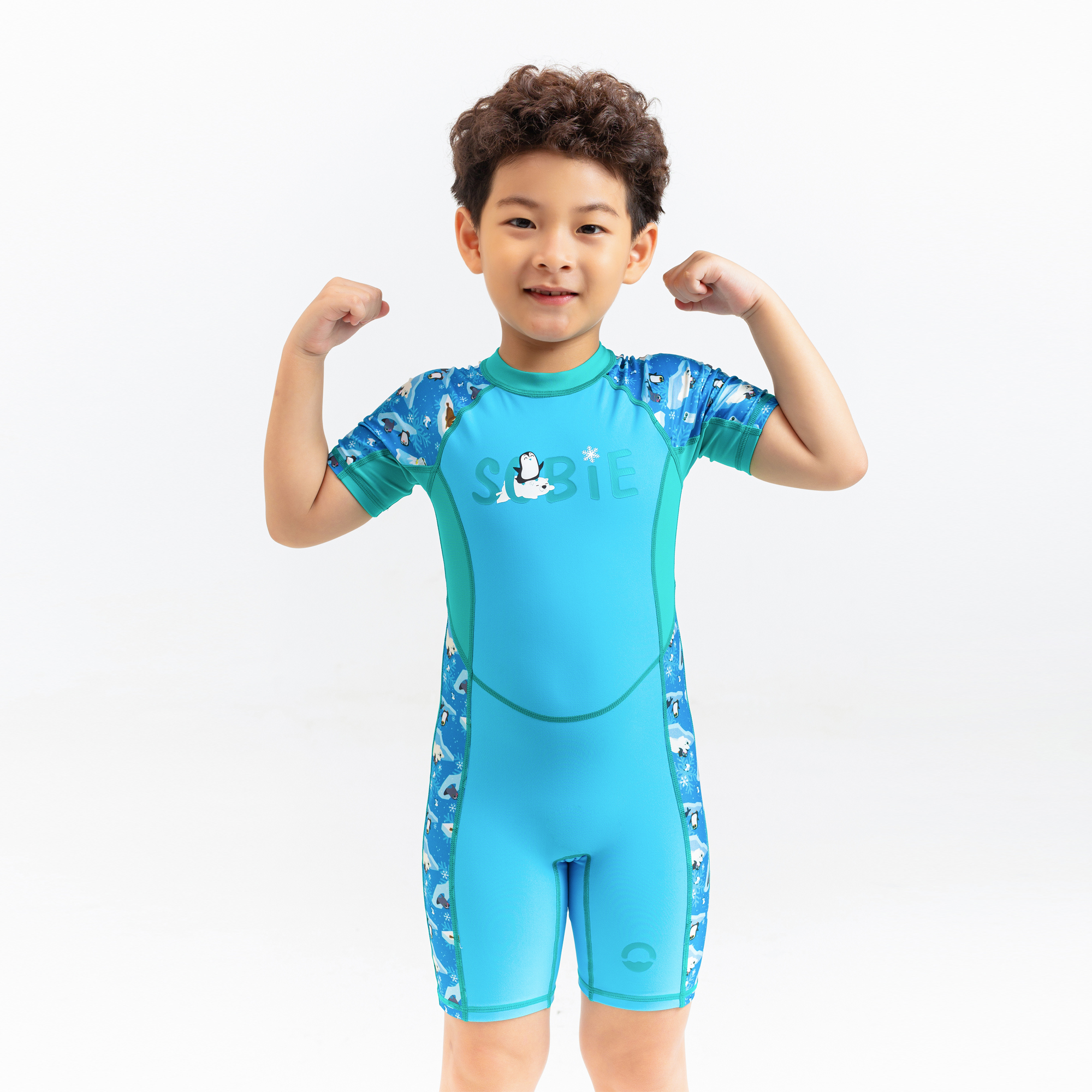 Đồ bơi trẻ em cánh cụt tuyết Sobie