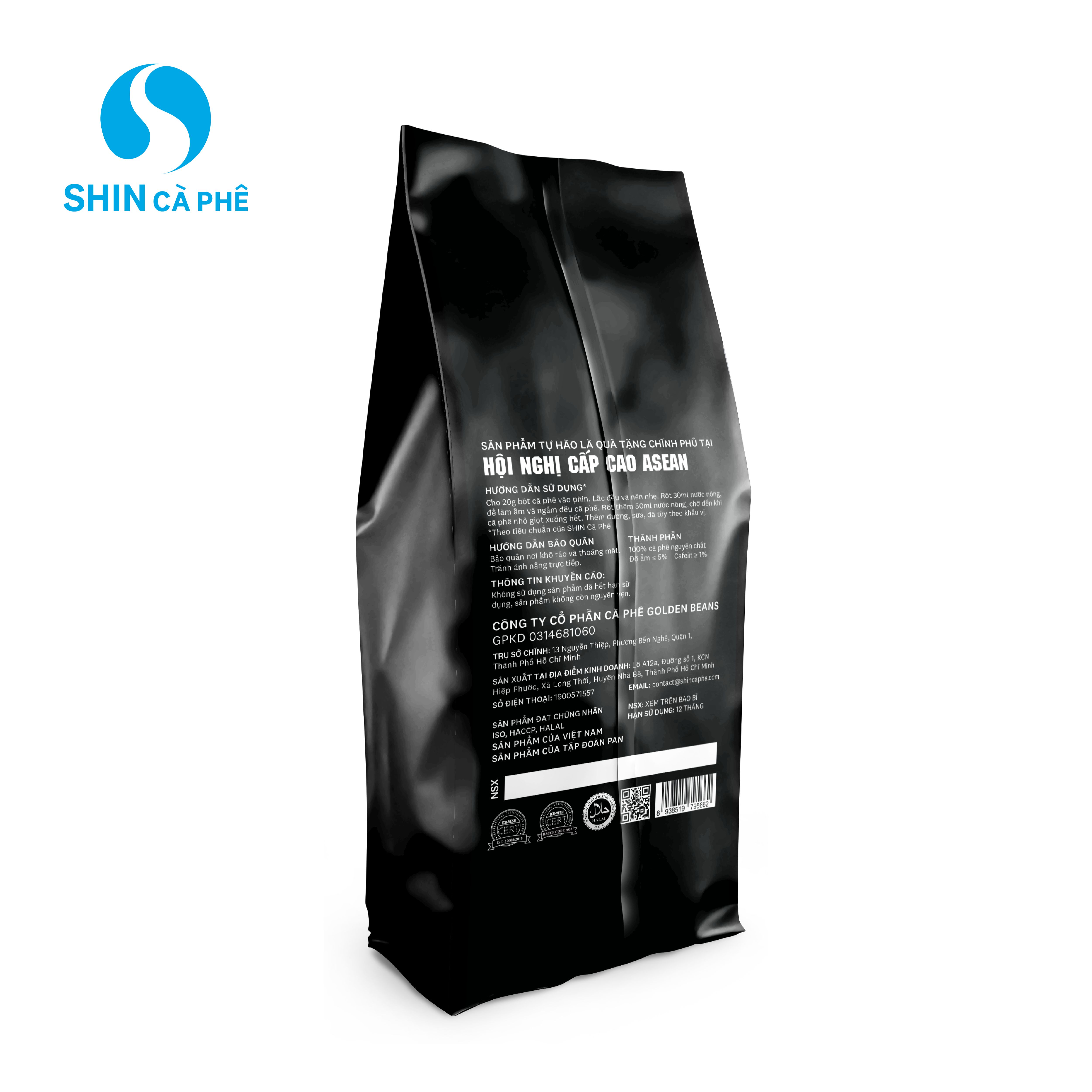 Cà phê Phin Classico - SHIN Cà Phê - Cà phê pha phin - Gói 1kg