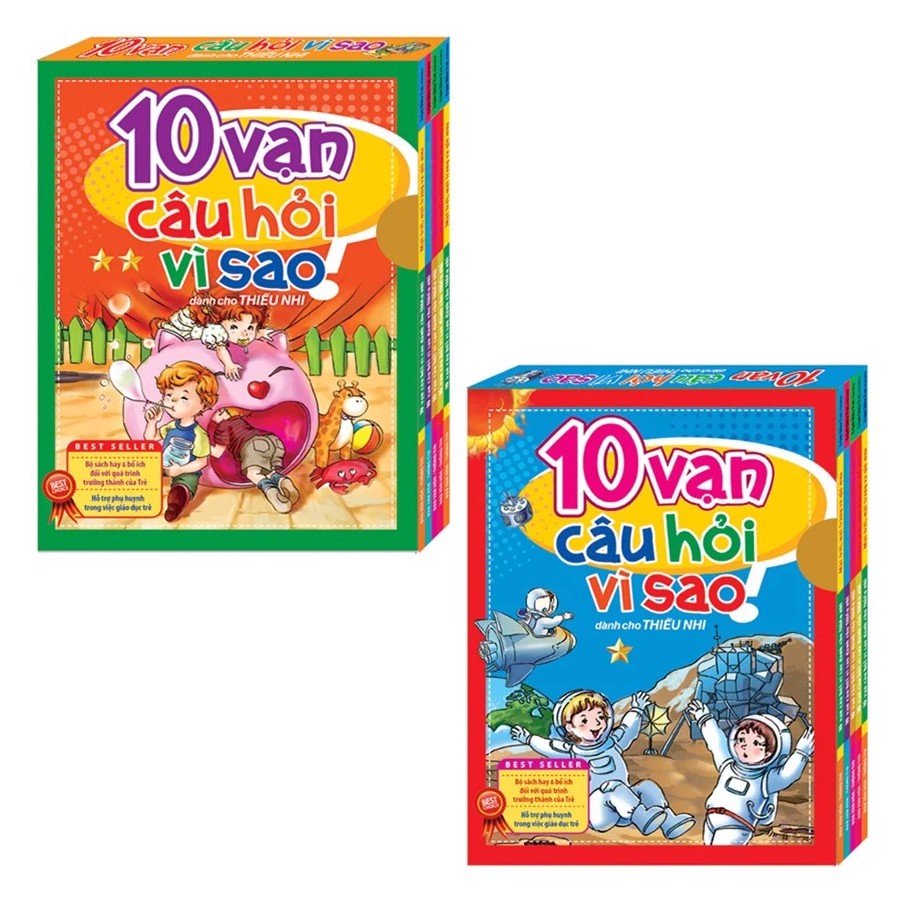 Combo 2 Hộp 10 Vạn Câu Hỏi Vì Sao ( 10 cuốn )