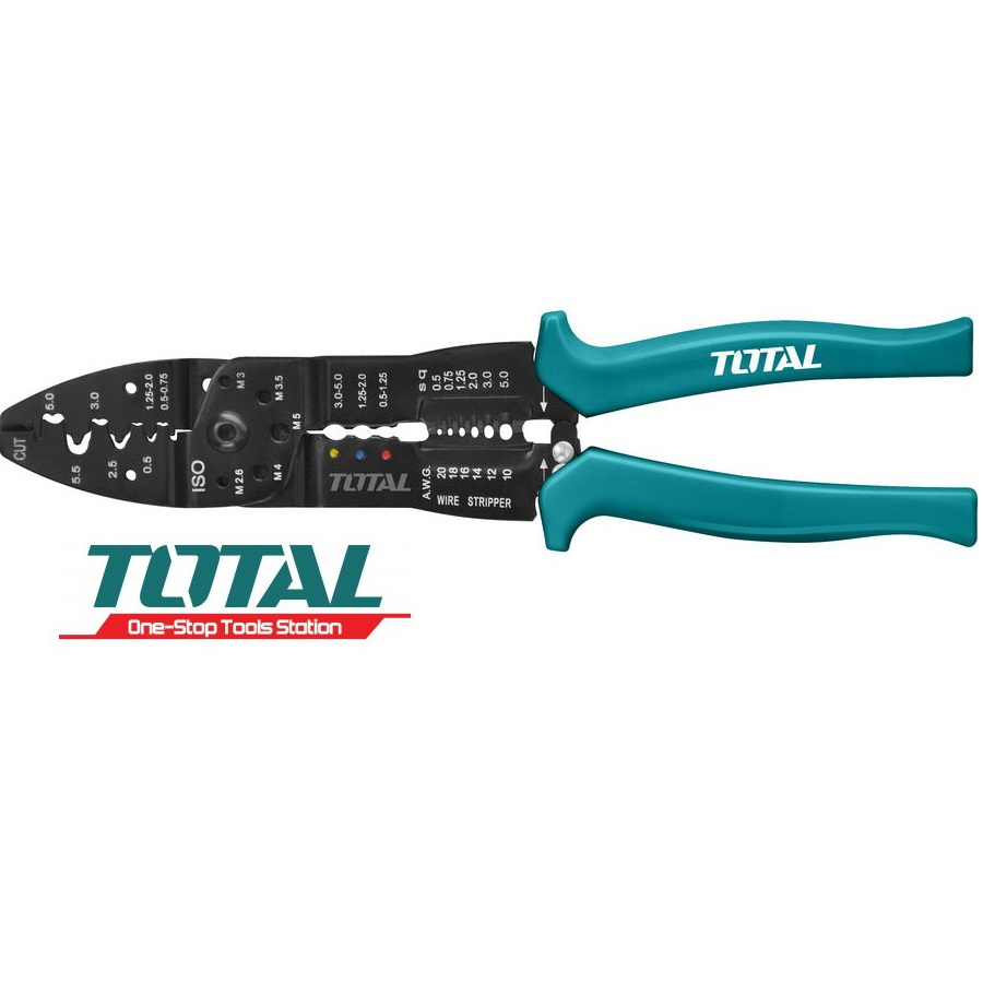 Kềm tuốt dây điện 10''/254MM Total - THT15101