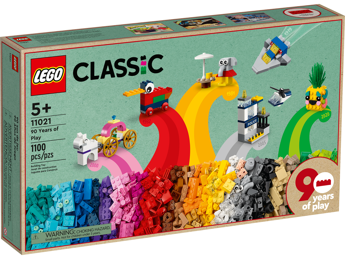 Lego classic - 11021 - 90 years of play