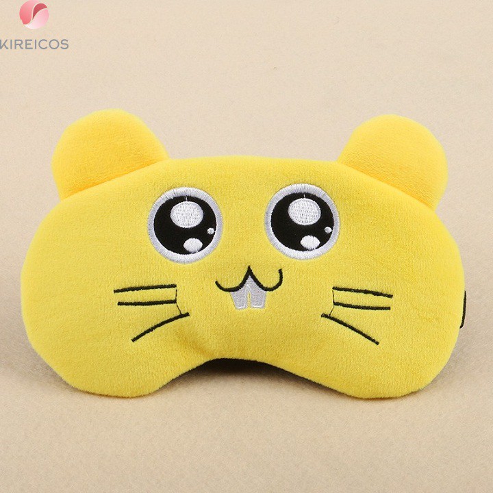 [HCM]Bịt Mắt Ngủ Có Túi Gel Massage Hình Chuột Cười Dễ Thương